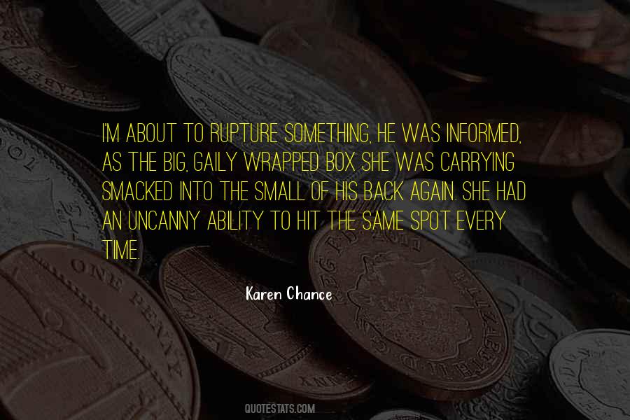 Karen Chance Quotes #157177