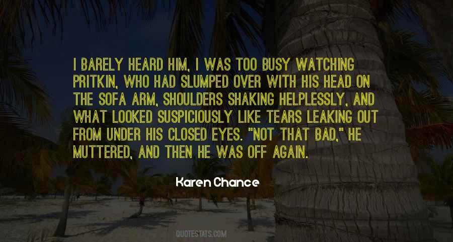 Karen Chance Quotes #1823277