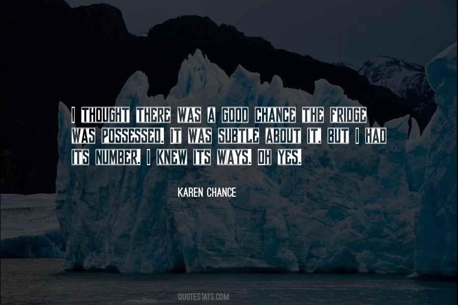 Karen Chance Quotes #512980