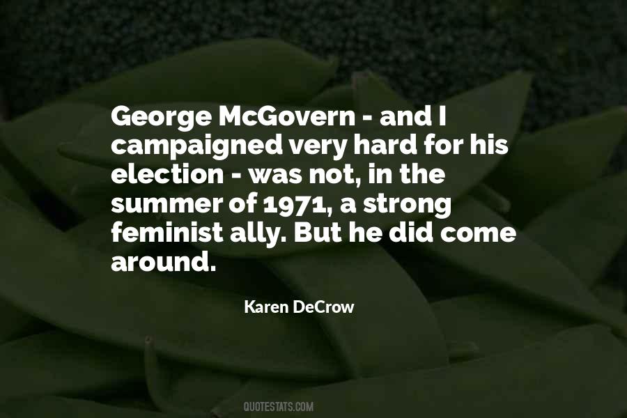 Karen DeCrow Quotes #1368794