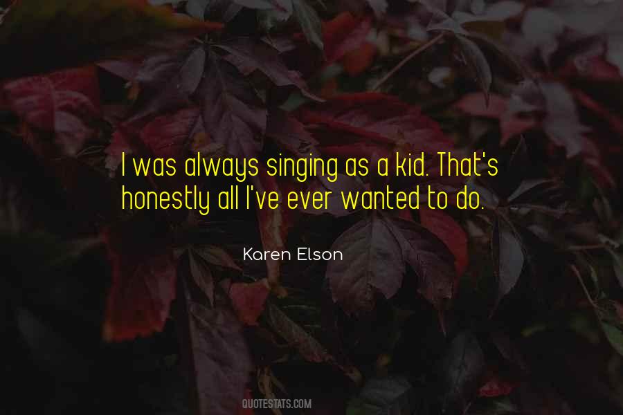 Karen Elson Quotes #1393643