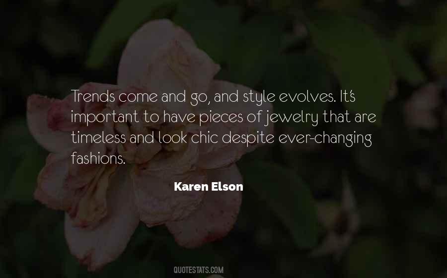 Karen Elson Quotes #437970