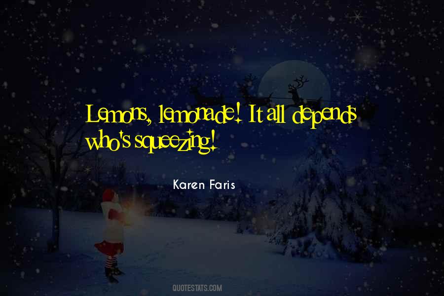 Karen Faris Quotes #1738473