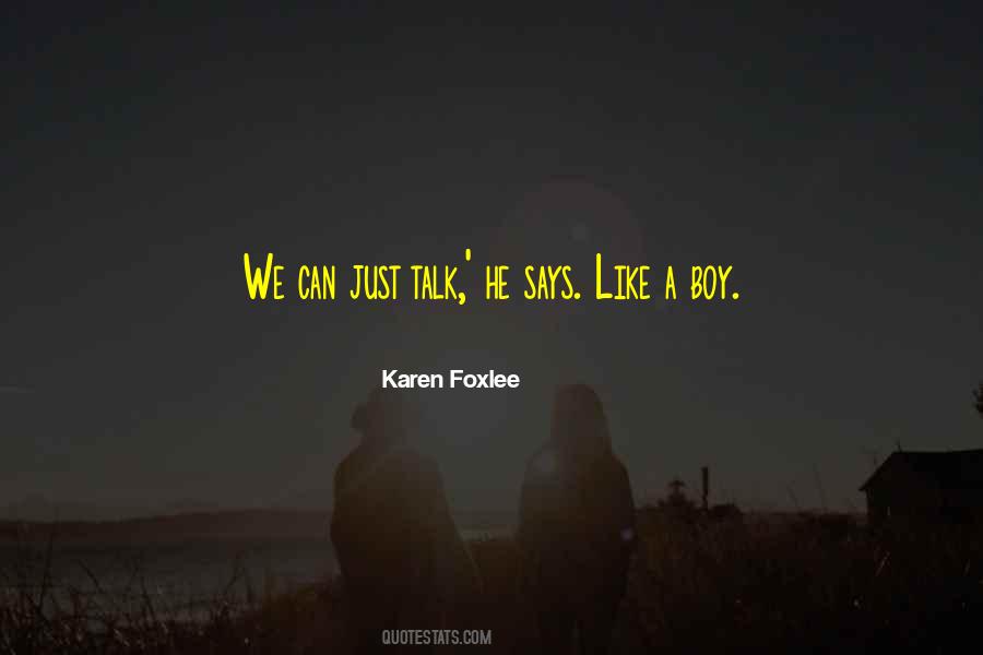 Karen Foxlee Quotes #481073