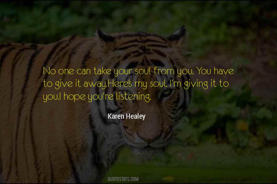 Karen Healey Quotes #1229593