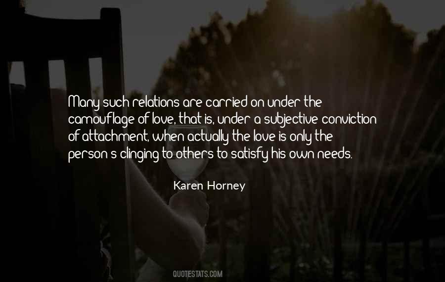 Karen Horney Quotes #1056913