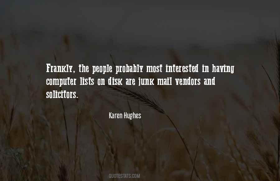 Karen Hughes Quotes #513786