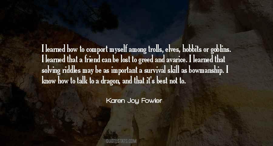 Karen Joy Fowler Quotes #1671691