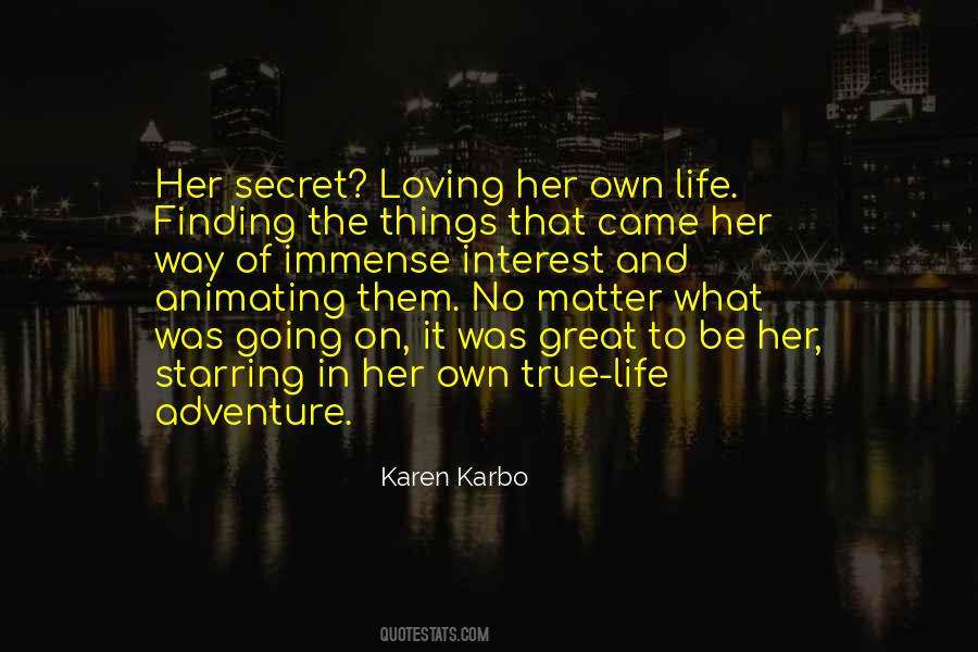Karen Karbo Quotes #51170
