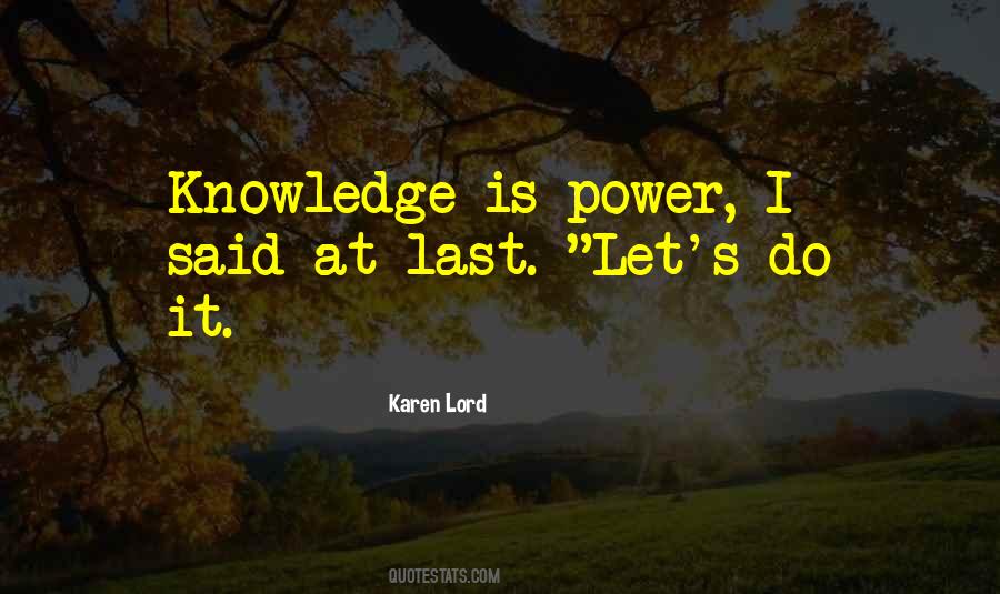 Karen Lord Quotes #862963