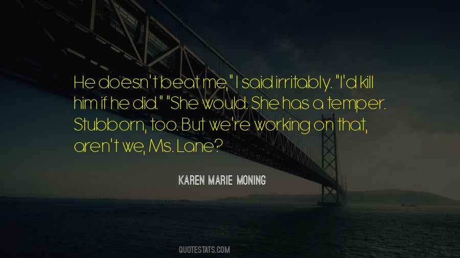 Karen Marie Moning Quotes #121778