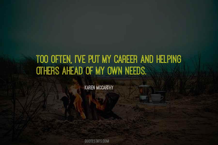 Karen McCarthy Quotes #1303179