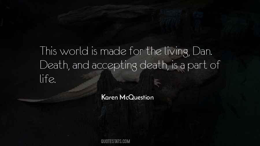 Karen McQuestion Quotes #1421828