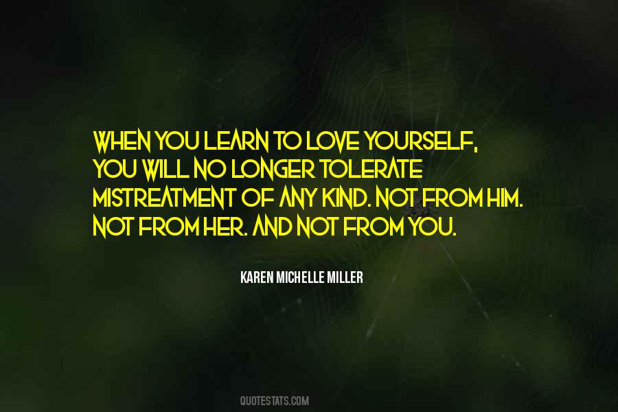 Karen Michelle Miller Quotes #298555