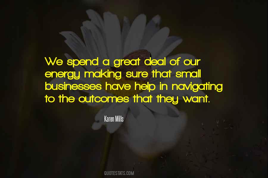 Karen Mills Quotes #1750939