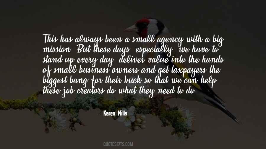 Karen Mills Quotes #667756