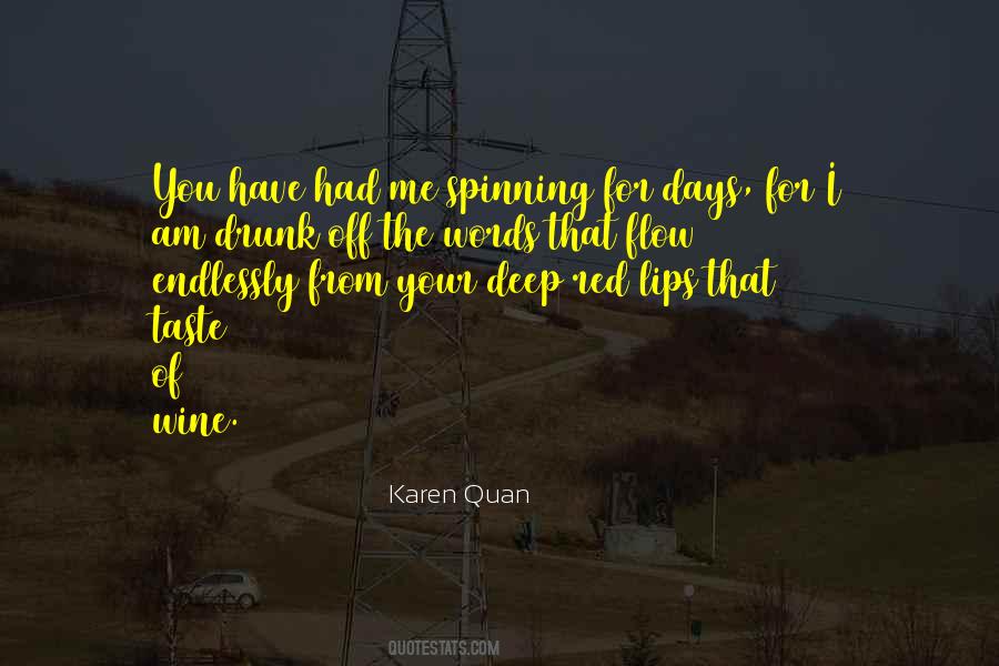 Karen Quan Quotes #1759148