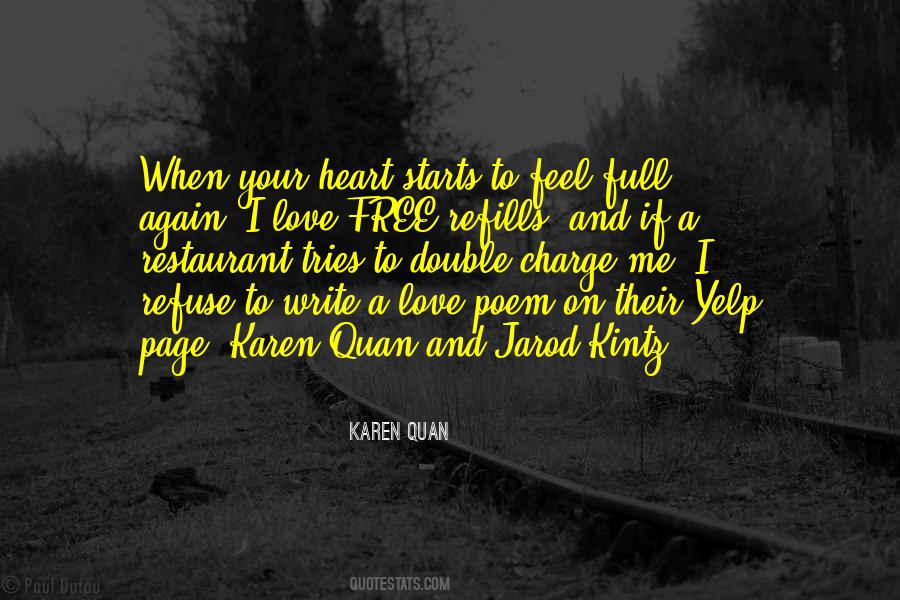 Karen Quan Quotes #616734