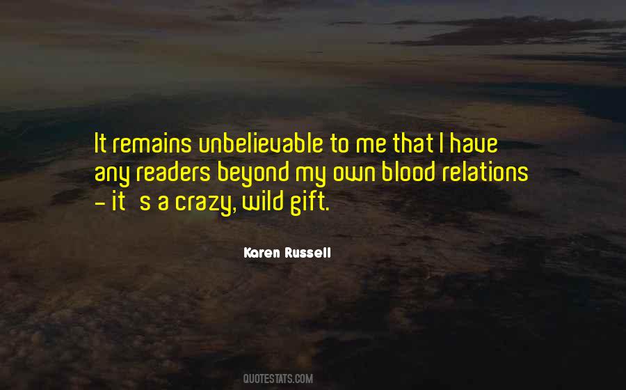 Karen Russell Quotes #491690