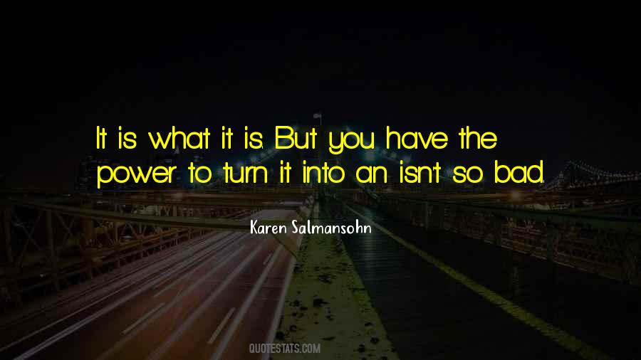 Karen Salmansohn Quotes #487869