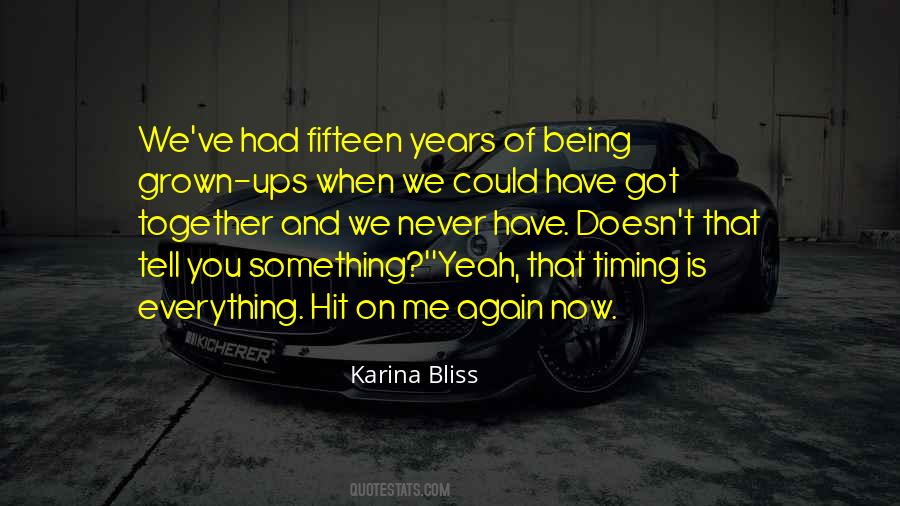 Karina Bliss Quotes #1601824