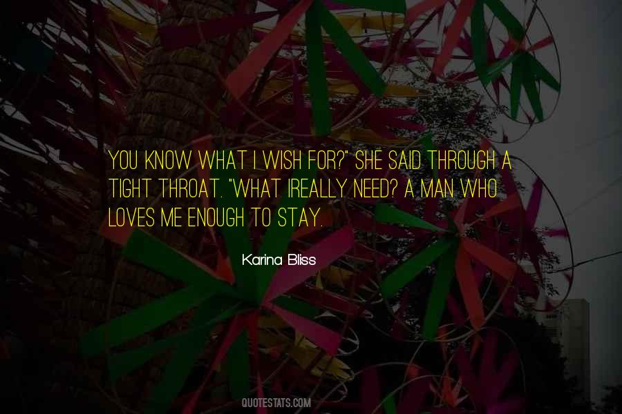Karina Bliss Quotes #1696430