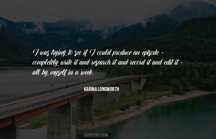 Karina Longworth Quotes #1070301