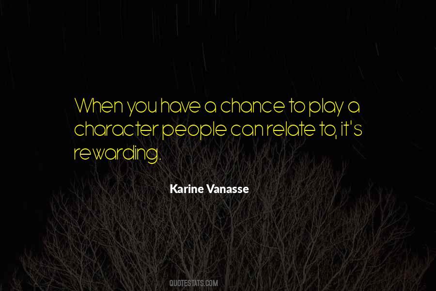 Karine Vanasse Quotes #1306803
