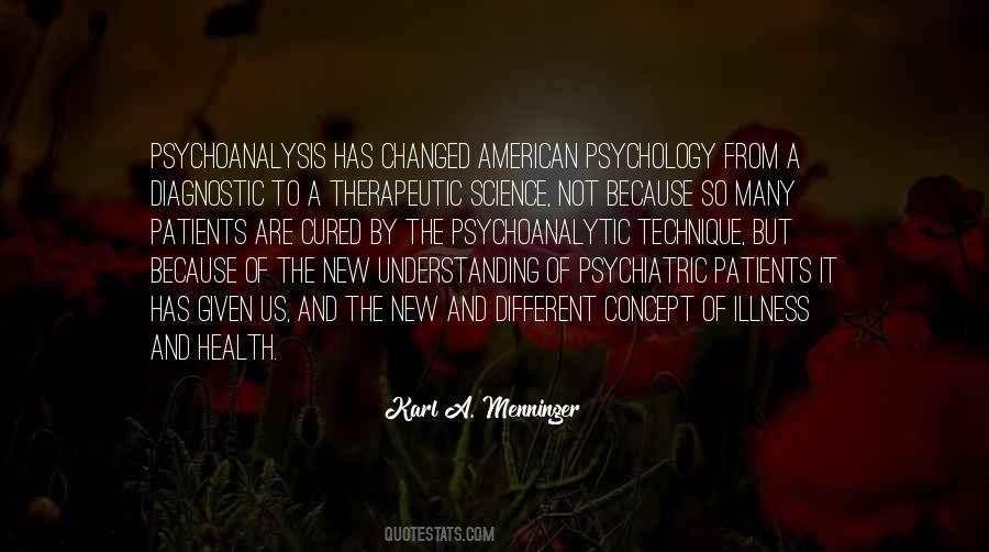 Karl A. Menninger Quotes #318082