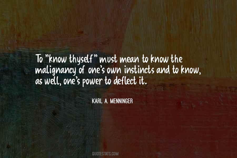 Karl A. Menninger Quotes #543724