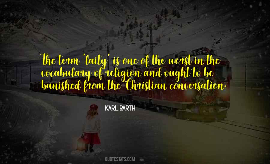 Karl Barth Quotes #1194085