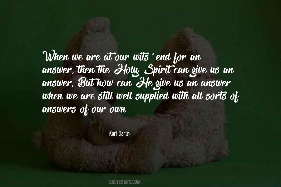 Karl Barth Quotes #385278