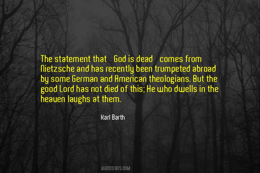 Karl Barth Quotes #547101