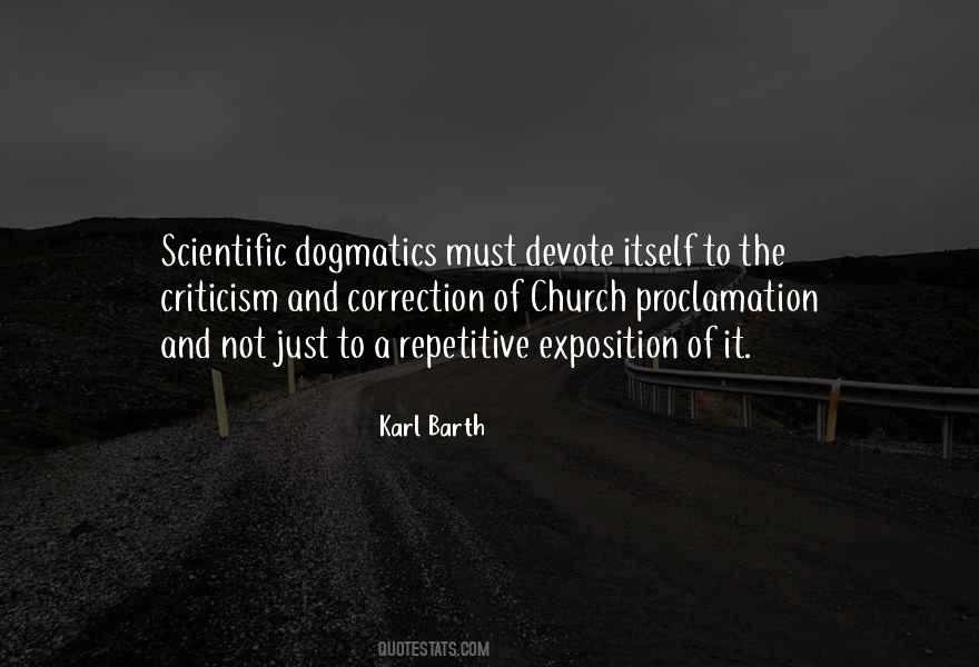 Karl Barth Quotes #705276