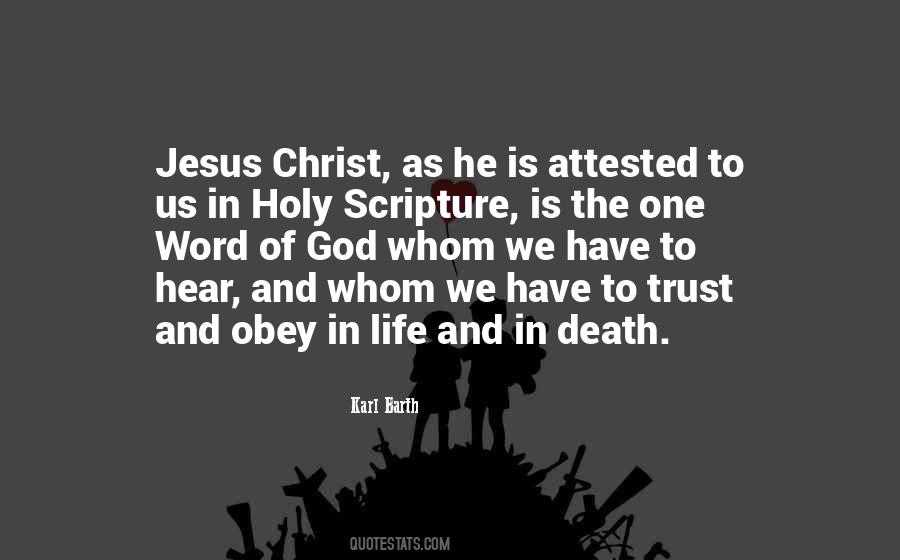 Karl Barth Quotes #986252