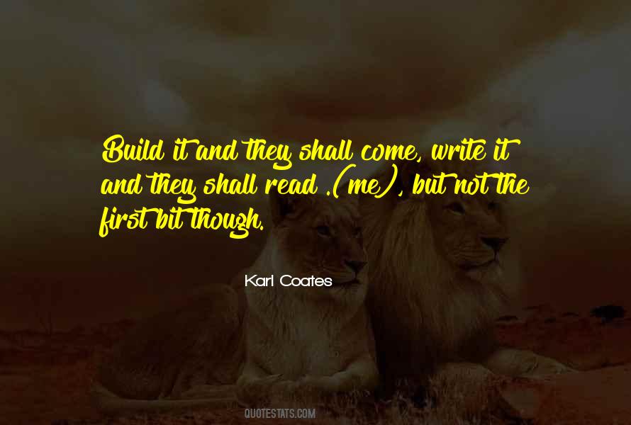 Karl Coates Quotes #1778576 Karl Coates Quotes #1778576