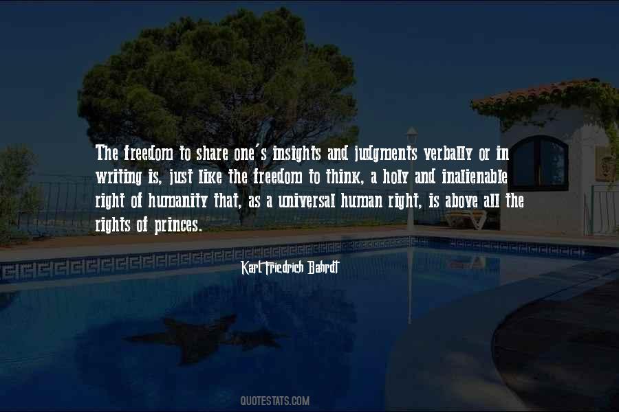 Karl Friedrich Bahrdt Quotes #705205