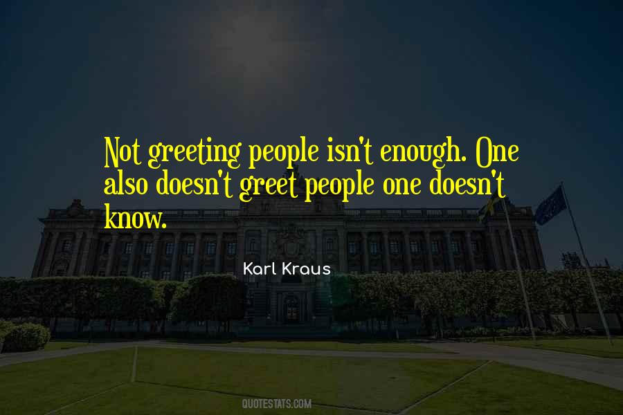 Karl Kraus Quotes #1018912