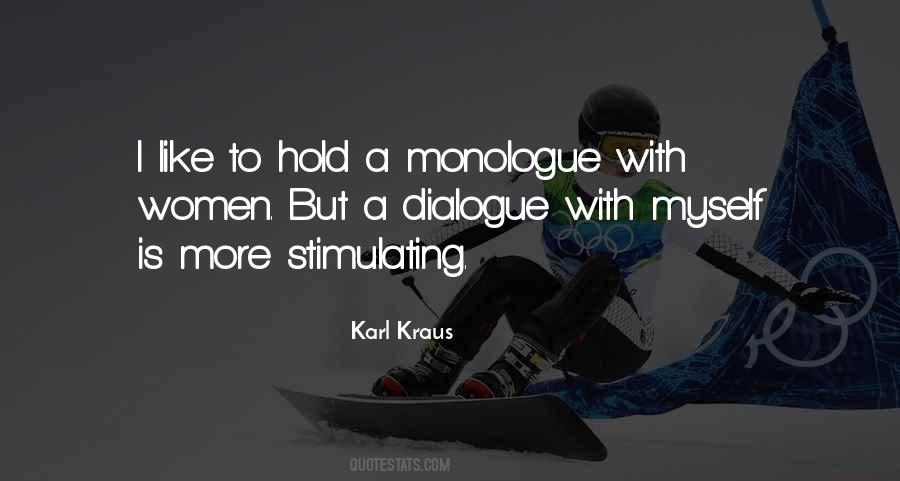 Karl Kraus Quotes #1307935