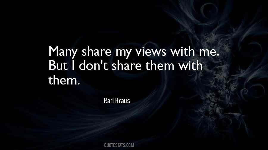 Karl Kraus Quotes #1536699