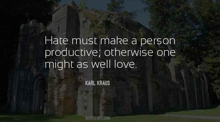 Karl Kraus Quotes #1652461