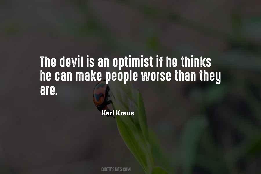 Karl Kraus Quotes #207561