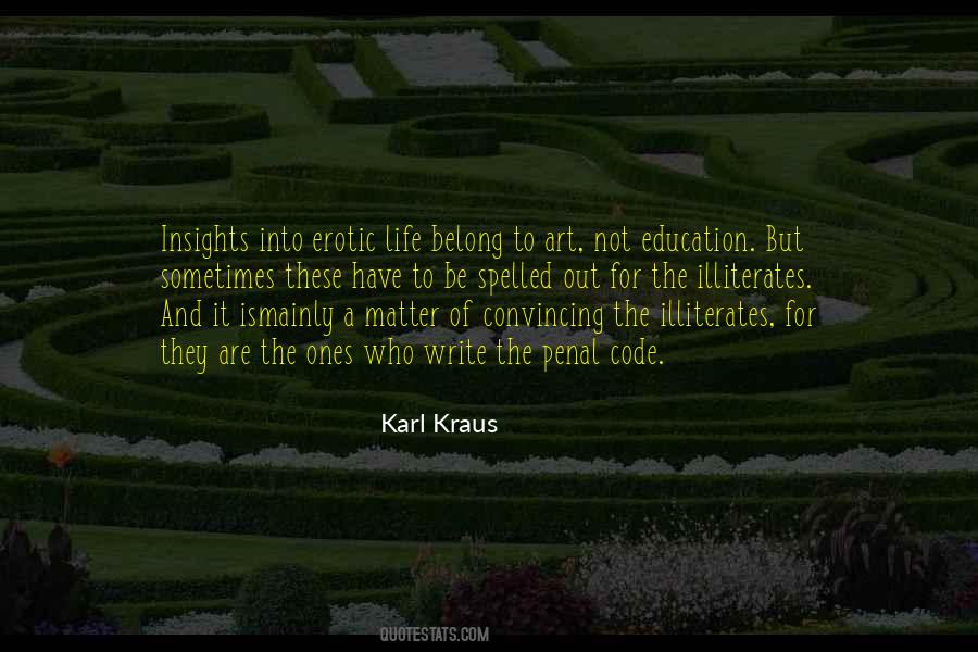 Karl Kraus Quotes #653064