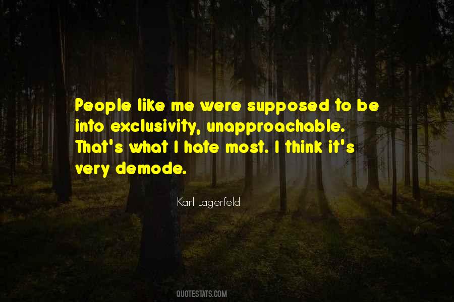 Karl Lagerfeld Quotes #281347