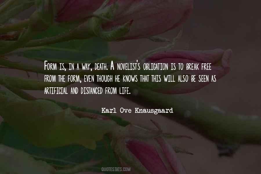 Karl Ove Knausgaard Quotes #1503015