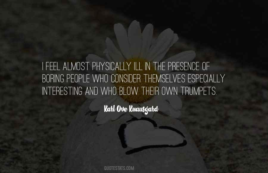 Karl Ove Knausgard Quotes #1061148