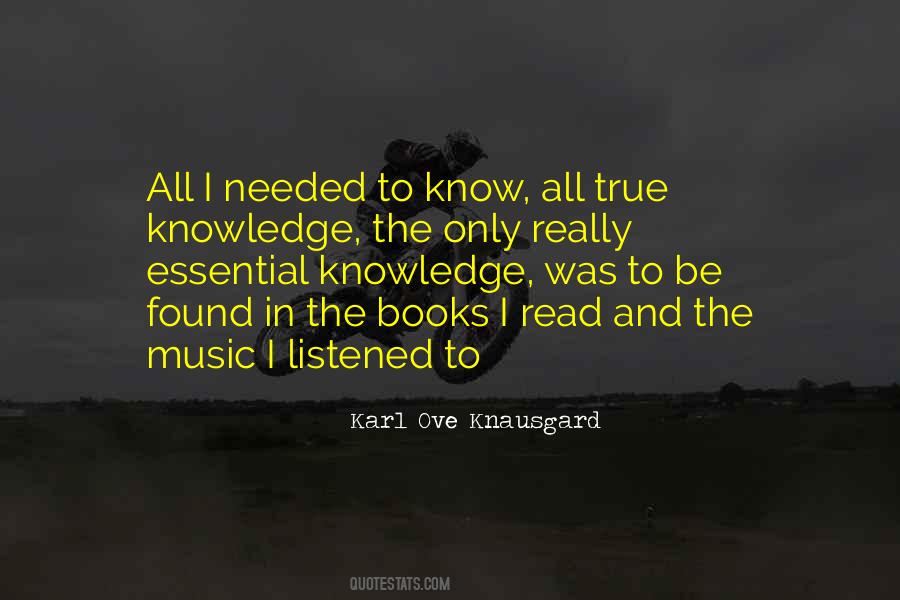 Karl Ove Knausgard Quotes #1094437