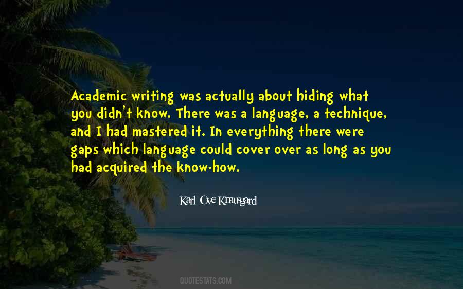 Karl Ove Knausgard Quotes #1124681