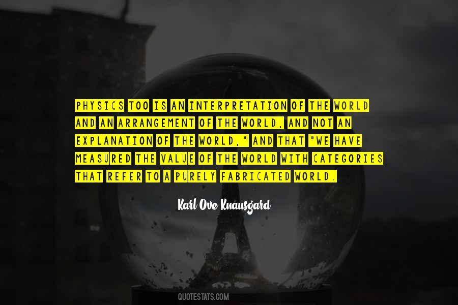 Karl Ove Knausgard Quotes #1289379