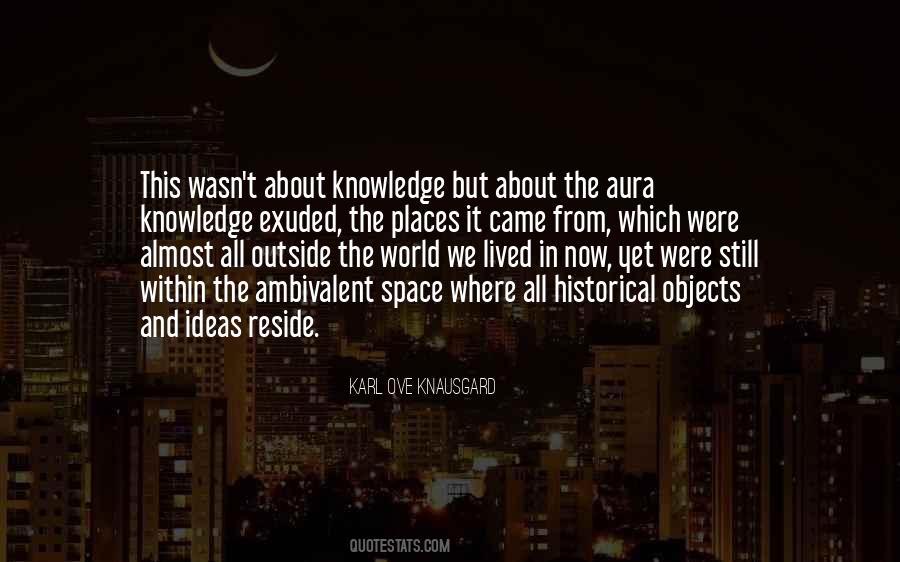 Karl Ove Knausgard Quotes #141220